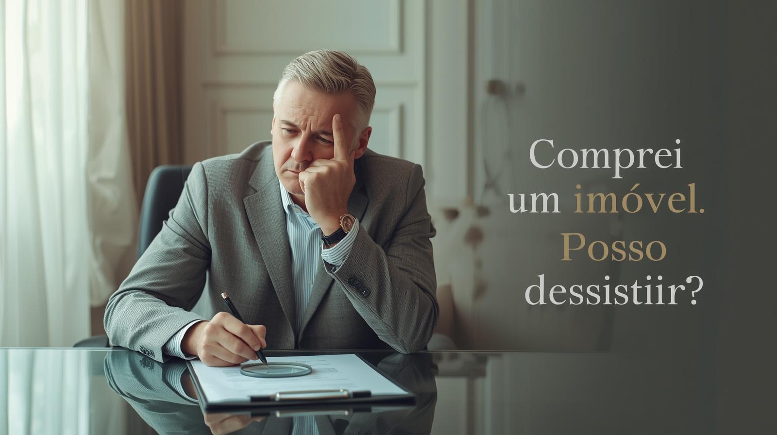Compra e venda de imóvel: tenho direito de arrependimento de 07 dias?